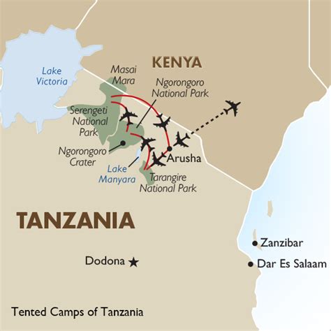 Tanzania Geography And Maps Tanzania Safari Goway Travel