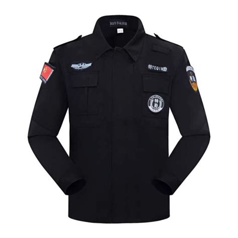 China 100 Cotton Police Patrol Uniform Cheap Security Guard Uniform