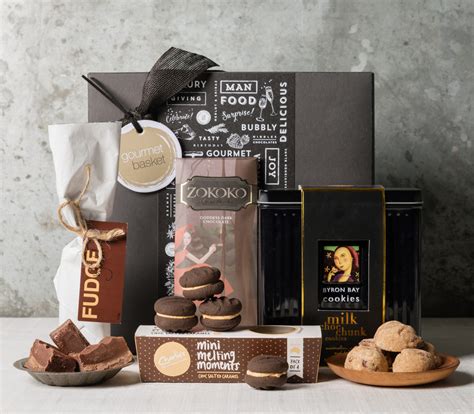 Gifts for her online australia. Chocolate Box Gift Basket - Gourmet Basket In Australia
