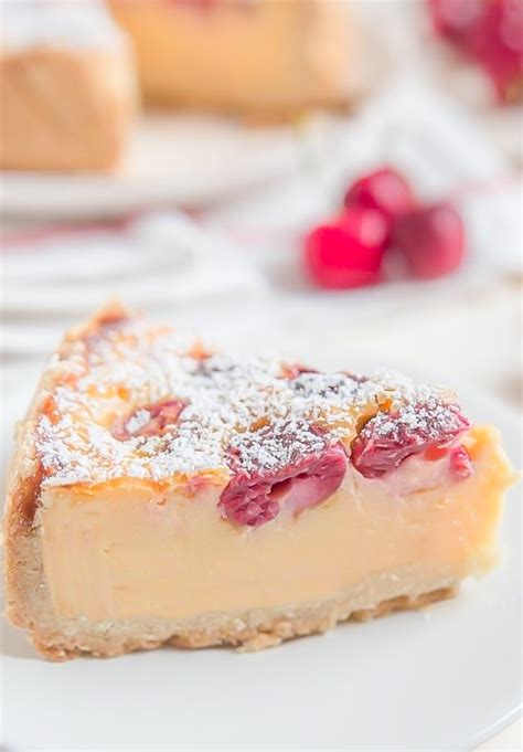 German Cherry Cake Cherry Custard Pie Recipe Cherry Cake Delicious Cake Recipes Custard Pie