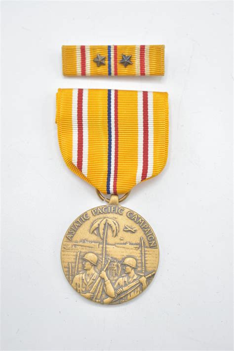 U S Ww Asiatic Pacific Campaign Medal Byf