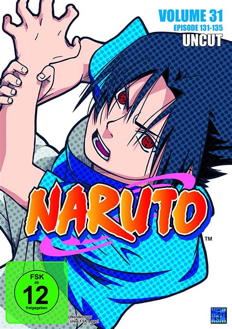 Naruto Vol 31 Episoden 131 135 Alemania Dvd Amazones