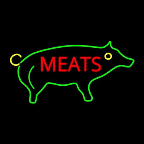 Pig Meats Neon Sign ️ ®