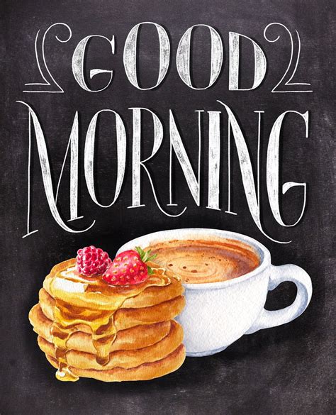 Coffee Blackboards On Behance Morning Coffee Images Coffee Art
