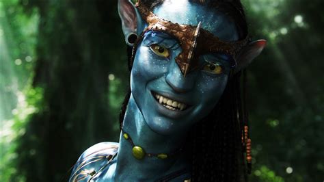 Neytiri Avatar 1080p Post In 1920×1080 Pixel A Smiling