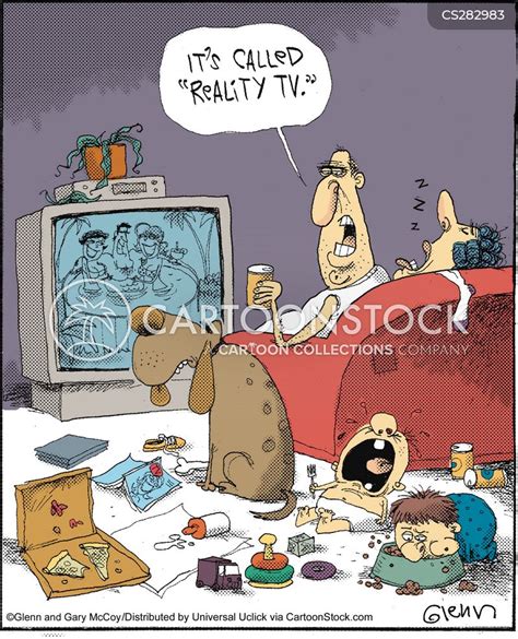 Reality Tv Show Cartoons And Comics Funny Pictures From Cartoonstock