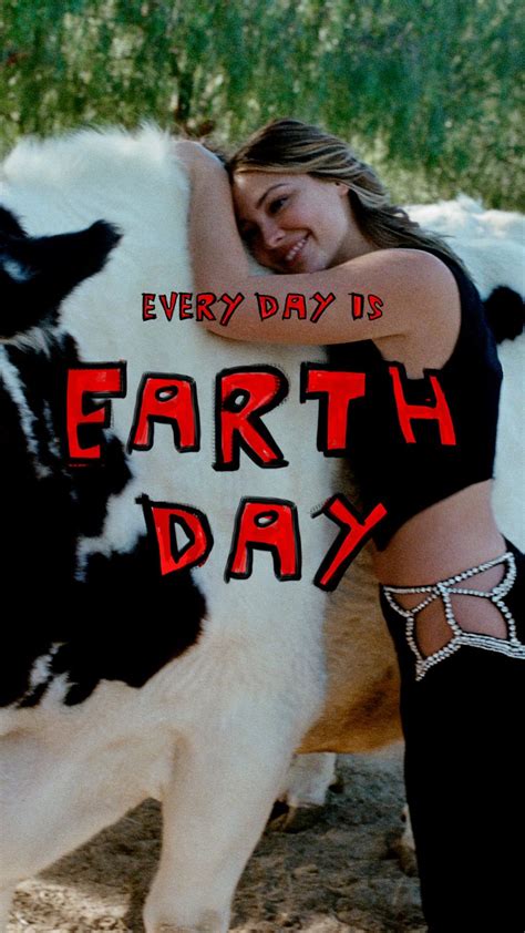 Earth Day Holy Cow Was Rescued From The Dairy Industry Where She Was