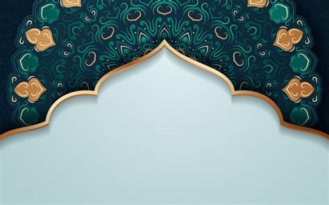 Vector Beautiful Islamic Background Design Dakwah Islami