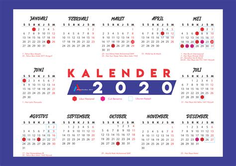 Kalender 2020 Indonesia Lengkap Jawa Financial Report