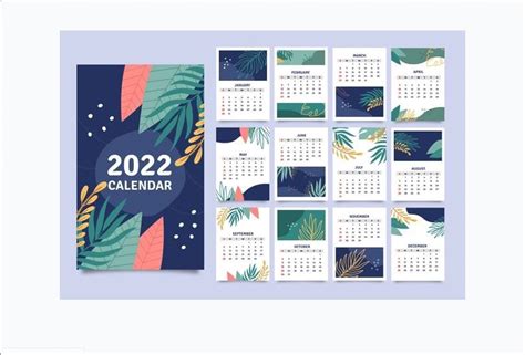 8 Link Downolad Template Kalender 2022 Lengkap Dengan Tanggal Merah