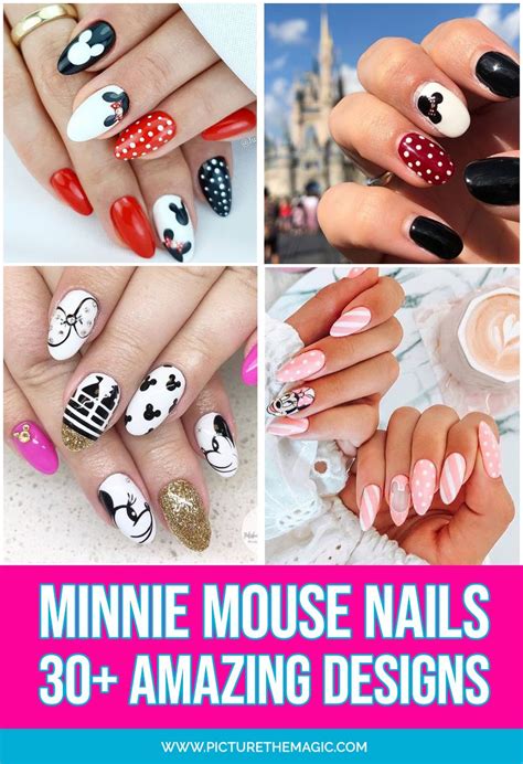 Updated 30 Awesome Minnie Mouse Nail Designs Artofit