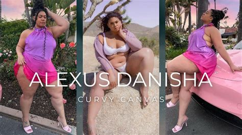 Alexus Danisha Big Size Curvy Model From American Insta Mix Fashion