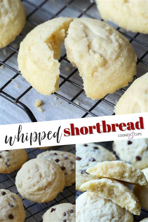 Whipped Shortbread Is A Classic Easy Shortbread Cookie Recipe That