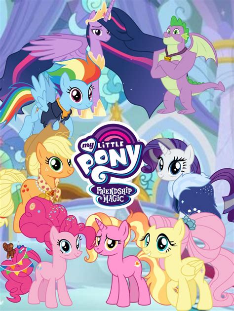 1826289 My Little Pony Season 9 Cover Personagens My Little Pony