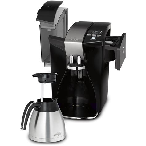 A coffee maker with a thermal carafe. Mr. Coffee Optimal Brew 12Cup Thermal Coffeemaker ...