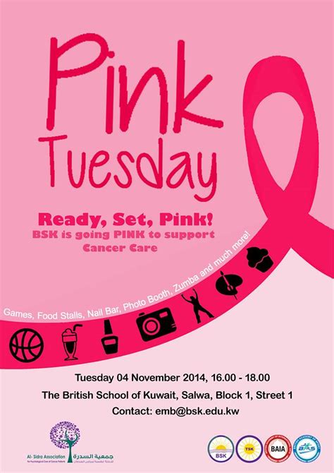 Pink Tuesday At Bsk To Support Cancer Care Kuwait Kuwait Upto Date