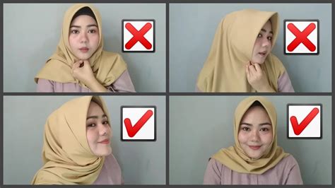 Tips Kelihatan Tirus Pakai Hijab Untuk Pipi Tembem Wajah Bulat Dan Rahang Tegas Youtube
