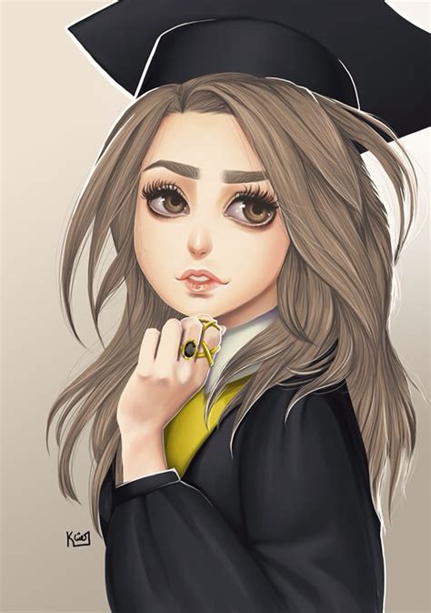 Graduation Girl On Behance Graduation Girl Graduation Art Digital