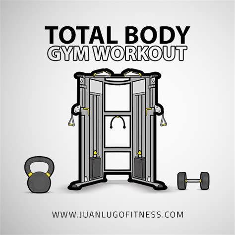 Total Body Gym Workout For Men Jlfitnessmiami