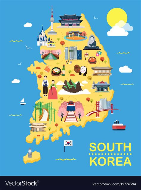 South Korea Tourism Map See More On Download Wallpaper K Pop Hd