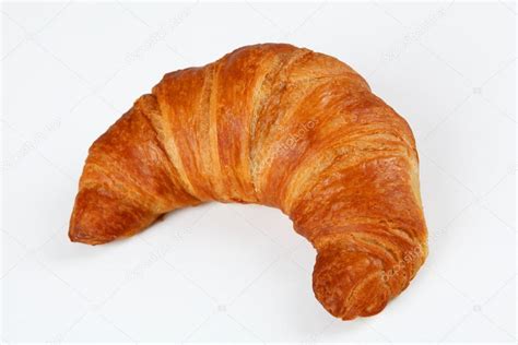 Croissant With White Background Stock Photo By ©andreb 116438620