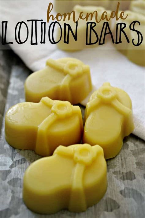 Homemade Lotion Bars