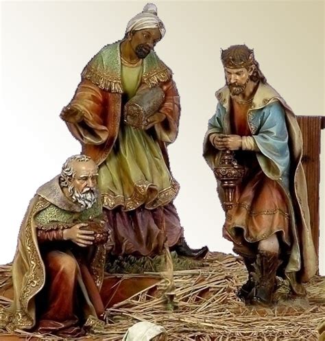 Josephs Studio 27 Inch Scale Nativity 3 Kings Wisemen Set