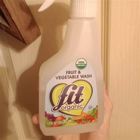 Fit Organic Organic Fruit And Vegetable Wash Review Abillion