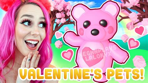 Adopt Me Valentines Event Roblox Adopt Me Valentines Pets Youtube