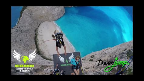 People Are Awesome Highest Dream Jump In Greece Navagio Beach