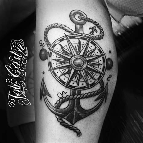 Pin By Tom Fogarty On Tattoo Anchor Tattoos Compass Rose Tattoo