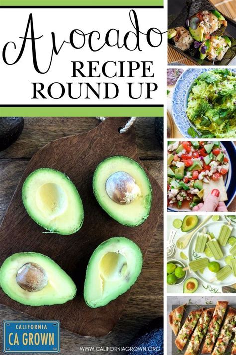 Creative Ways To Use California Grown Avocados Avocado Recipes