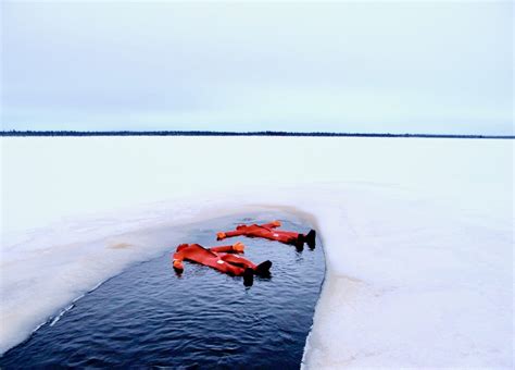 Ice Floating In Lapland A Surreal Winter Activity In Finnish Lapland