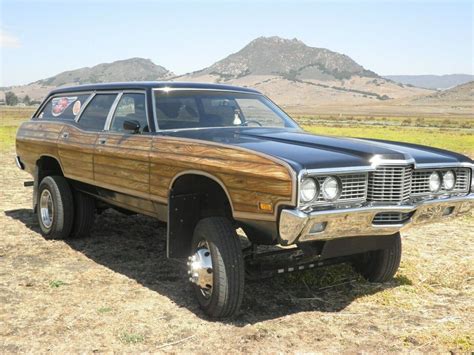 1972 Ford Country Squire Camper Special Dually One Ton Pickup Station Wagon For Sale Ford