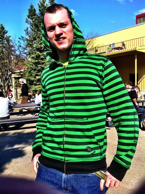 Black And Green Striped Hoodie Worn By Alex Striped Hoodie Green