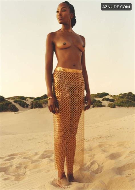 Naomi Campbell Nude And Sexy By Jamie Hawksworth For Vogue UK July