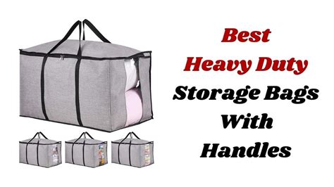 Top 5 Best Heavy Duty Storage Bags With Handles Youtube