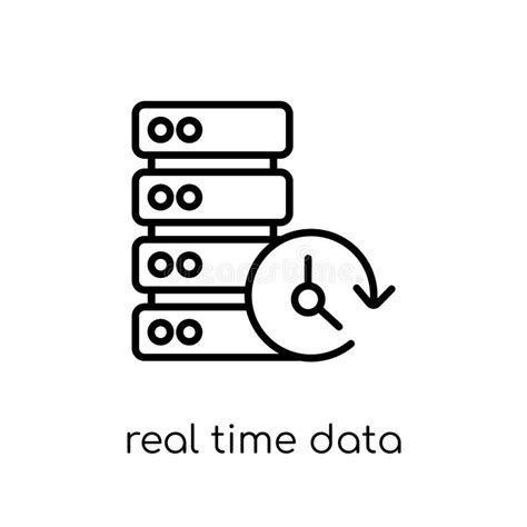 Real Time Data Icon Stock Illustrations 401 Real Time Data Icon Stock