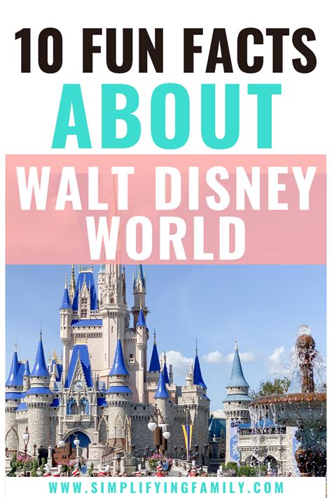 10 Fun Facts About Walt Disney World Most People Dont Know