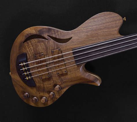 Hollow Body Semi Acoustic Bass Guitars Overwater Basses