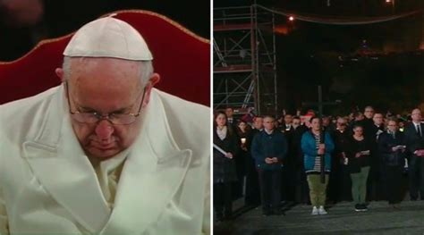 Papa Francisco Preside El Vía Crucis De Viernes Santo En El Coliseo Romano Radio Pentecostés Rd