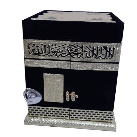 Black And Silver Wooden Quran Boxes Sizedimension 14 X 14 X 18 Inch