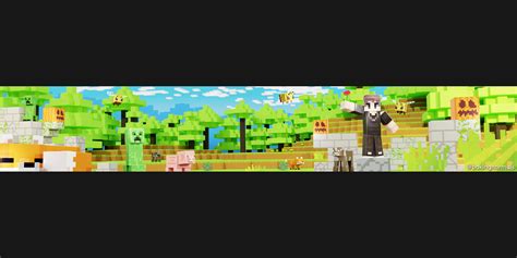Cool Minecraft Background Banner Hd Wallpapers For Your Desktop