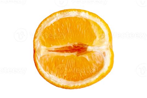 Free Half Orange Fruit Isolated On A Transparent Background 22697034