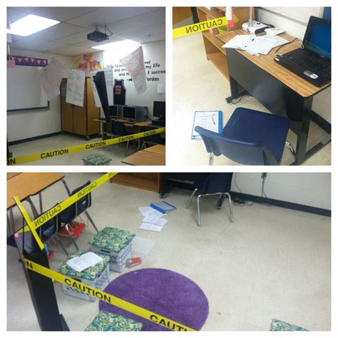 Crime Scene In The Classroom Artofit
