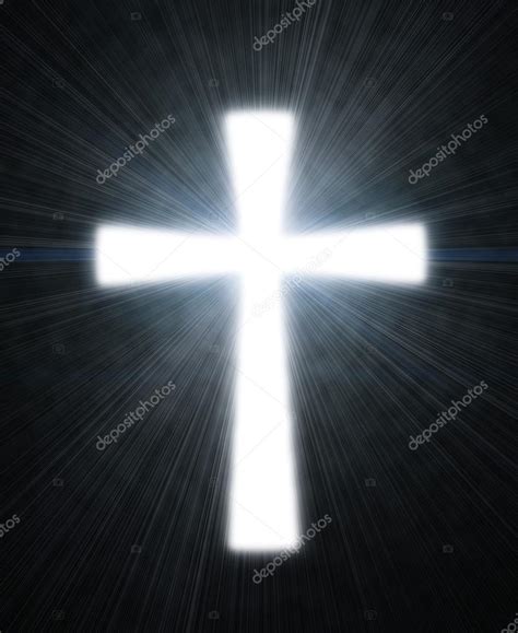 Glowing Cross Stock Photo By ©molodec 33009477