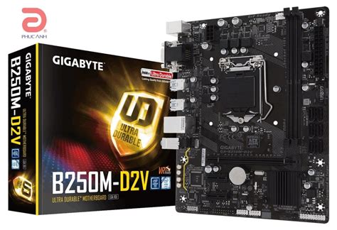 Main Gigabyte Ga B250m D2v Chipset Intel B250 Socket Lga1151 Vga
