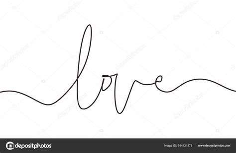 Pinterest.com/brandmagazine the purpose of art is washing the dust of daily life off our. Continuous one line drawing of love typography lettering ...
