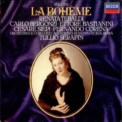 Giacomo Puccini La Boheme Uk 2 Lp Vinyl Record Set Double Album 536026