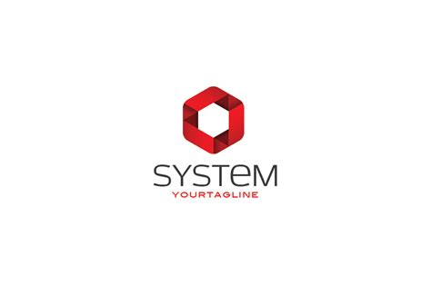 System Logo Vector Creative Logo Templates ~ Creative Market